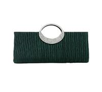 LOKAXXZU Paglie di tessuto satinato sacca da sera francese semplice clutch borse