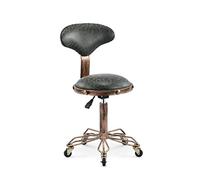 LOKAXXZU Presidente dell'ufficio del compito del computer con rotelle girevoli rotolanti sedia a sella regolabile sedia da massaggio regolabile tatuaggio spa per la spa del viso 5 colori 5-65cm 5, a