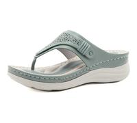 LOKAXXZU Sandali femminili di supporto per arco ortotico Flip Flops per perizoma per fascite plantare, piedi piatti e speroni del tallone, piede di piede post sandali interni all'aperto