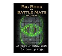 Loke Giant Book of Battle Mats Volume 3 Gioco di ruolo per bambini dai 14 anni i