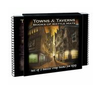 Loke Libri di tappetini da battaglia Città e taverne Giochi di ruolo fantasy Lib