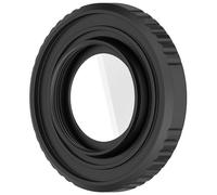 LOKEKE Compatibile con DJI Osmo Action 6 protezione per filtro UV, in lega di alluminio e vetro temperato ottico, copertura protettiva per copertura di protezione compatibile con obiettivo filtro DJI