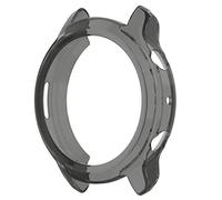 LOKEKE Custodia protettiva compatibile con TicWatch Pro 3, custodia protettiva in TPU compatibile con TicWatch Pro 3/3 LTE (TPU nero)