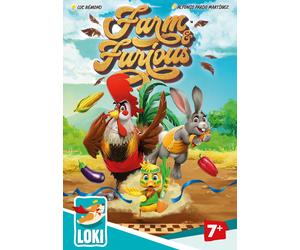 Loki Farm and Furious Family Board Game Ages 7+ 2-5 Players 10 Minutes