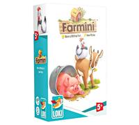 IELLO, Farmini, Board Game, Ages 5+, 1 to 4 Players, 20 mins Minutes Playing Time