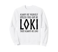 Loki Mitologia norrena pagana Vichingo ingannatore Dio Divertente Felpa