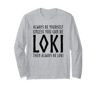 Loki Mitologia norrena pagana Vichingo ingannatore Dio Divertente Maglia a Manica