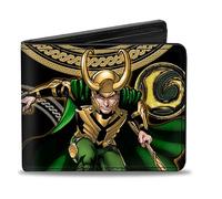 Loki Pose Marvel Comics Portafoglio Piegato IN Due