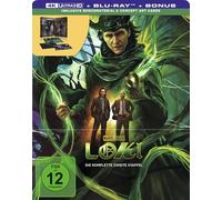 Loki - Staffel 2 - Steelbook - Limited Edition (4K Ultra HD) (+ Blu-ray) (+ Bonus-Blu-ray)