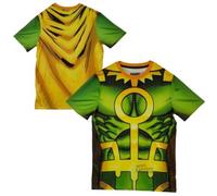 Loki T-Shirt Adulto Marvel Comics Stampa Allover Sublimazione Multicolor