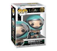 Loki TV Mobius con TVA Temporal Core Suit Pop da collezione Figura in vinile