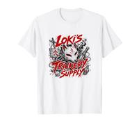 Lokis Trickery Supply Norse Viking Maglietta