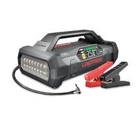 LOKITHOR Avviatore di emergenza JA300 con compressore d'aria, 1500 Amp 12 V Booster batteria per auto fino a 7 litri di gas o 4,5 l diesel, gonfiatore pneumatici 150 PSI con schermo digitale, 24 mesi