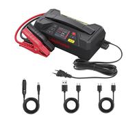 Avviatore + Tester + Caricabatteria Auto LOKITHOR Booster LiFePO4 12V Officina