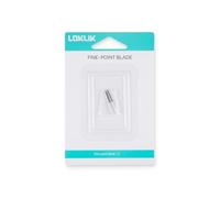 LOKLIK iCraft - Lame di ricambio a punta fine per taglio vinile, lame standard a 45° compatibili con macchine da taglio LOKLIK iCraft, confezione da 2