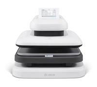 LOKLiK ImPress Auto 2 Smart - Pressa automatica per personalizzare magliette, felpe, coperte, asciugamani, borse, sacchetti e altri tessuti - Pressa a caldo per pellicole DTF e sublimazion (bianca)