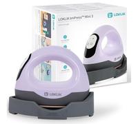 LOKLiK Impress Mini 3 - Pressa a caldo per magliette, borse, tazze, cappelli e altri tessuti, per la decorazione e l'artigianato, trasferimento di vinile (viola)