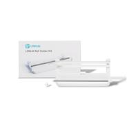 LOKLIK Portarotoli in vinile, organizer per 48 spazi per fogli e rotoli di artigianato, con comoda striscia per appenderlo, inclusa 1 lama di ricambio, accessorio per trasferimento di calore in vinile