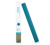 LOKLiK Rotolo di vinile permanente adesivo opaco blu azzurro 1 pz 30,5 x 180 cm - per taglio - creazione di lettere, decorazioni per la casa, oggetti personalizzati, fai da te, vetro