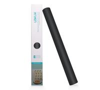 LOKLIK Rotolo nero di vinile permanente adesivo Mate Trasferimento di Calore Termoadesivo Tessuti Indumento 1 pz 30,5 x 180 cm, Standard