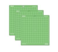 LOKLIK Set di 3 tappetini da taglio verde standard con impugnatura adesiva, antiscivolo, 35,5 x 33 cm