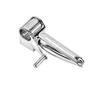 LOKLNEYK Affettatrice per verdure, Grattugia for formaggio a manovella - Affettatrice multifunzionale for verdure, cioccolato e carote Trituratore rotante for zenzero in acciaio inossidabile