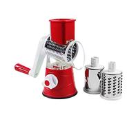 LOKLNEYK Affettatrice per verdure, Grattugia rotante manuale - Tagliaverdure veloce for formaggio, noci e carote