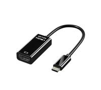 LOKLNEYK Cavo Convertitore HDMI HUB USB 3.1 - Adattatore Da Tipo C A HDTV 4K30Hz, Compatibile Con Samsung/Huawei/Xiaomi/laptop/PC/tablet/TV(Black)