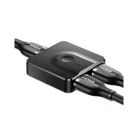 LOKLNEYK Compatibile Con UGREEN/Mi, Switch HDMI 4K - Funzione Bidirezionale, Funziona For Xbox/PS4/TV Box(Black)