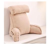 LOKLNEYK Cuscino Relax for La Lettura Premium Grande, Cuscini for Lo Schienale Divano Multifunzionale E Cuscino for Il Comodino Con Braccioli E TV(Champagne)