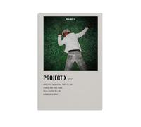 LOKLNEYK Ken Carson Project XModern Poster artistico da parete con stampa minimalista per soggiorno, camera da letto, ufficio, una decorazione semplice ma sorprendente per case moderne, 60 x 90 cm