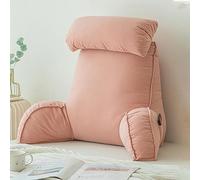 LOKLNEYK Molto grande | Poggialetto con supporto for il collo e il memory foam triturato | Cuscino for lo schienale for sedersi a letto, leggere, giocare, guardare la TV(Thousand Daisy Powder)