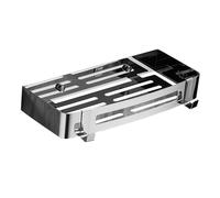 LOKLNEYK Organizer da parete in acciaio inossidabile for soluzioni efficienti di stoccaggio e risparmio spazio in bagno(Mirror Finish)