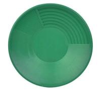 LOKLNEYK Vaschetta for Oro in Plastica Classificatore for Strumenti di Prospezione Dell'oro Design A Doppio Riffles River Mining Durevole Nugget Lavaggio Pan Bacino for L'Oro Panning(Green)