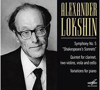 Lokshin Alexander L - Sinfonia N.5 "Shakespeare'S Sonnets", Qu