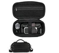 Lokyoyo Custodia da trasporto per Insta360 X6 Travel/Creator Bundle, Nero | Guscio rigido in policarbonato, cerniera impermeabile, tracolla, adatto per selfie stick pieghevole accessori per fotocamera