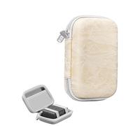 Lokyoyo Custodia per microfono per DJI Mic Mini borsa da viaggio, tasca in rete integrata, custodia portatile antiusura, Beige, Custodia rigida portatile, multicolore