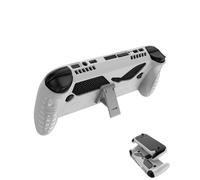 Lokyoyo Custodia Protettiva per ASUS ROG Xbox Ally/X con Supporto Integrato - Copertura Protettiva in Silicone TPU Antishock, Antiarazzoni e con Grip Antiscivolante per ROG Xbox Ally X (Bianco)