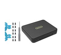 LOKYOYO Custodia rigida per eliche DJI Neo Drone, accessori per eliche, antiurto e antipolvere, custodia portatile per eliche (custodi eliche blu+vite+cacciavite)