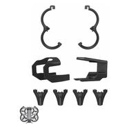 Lokyoyo Kit di protezione anti-collisione compatibile con DJI Neo 2, protezione elica, carrello di atterraggio, paraurti cardanico e protezione della coda (nero, compatibile con trasmettitore video)