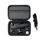 Lokyoyo Osmo Mobile 8P Custodia, PU Borsa a tracolla portatile da viaggio compatibile con DJI Osmo Mobile 8P Stabilizzatore cardanico e accessori, Nero , Custodia resistente e portatile