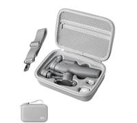 Lokyoyo Osmo Mobile 8P Custodia, PU Borsa a tracolla portatile da viaggio compatibile con DJI Osmo Mobile 8P Stabilizzatore cardanico e accessori, grigio, Custodia resistente e portatile