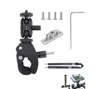 Lokyoyo Set di adattatori per supporto bici per DJI RC 2/RC Controller, per DJI Mavic 4 Pro/Mini 4 Pro/Air 3S/ FLIP/Neo Drone Remote Controller 360 ° Testa a sfera Supporto per manubrio del motociclo
