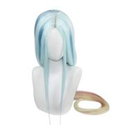 LOL Dawnbringer Night Skin Soraka Lungo Etero Colore misto 2 Versioni Parrucche Cosplay Halloween Capelli sintetici Angelo dell'alba