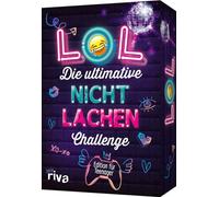 LOL - Die ultimative Nicht-lachen-Challenge - Edition für Teenager: Die besten Witze, Flachwitze, Scherzfragen. Tolles Geschenk zu Geburtstag, Weihnachten. Partyspiel ab 12 Jahren