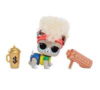 LOL Surprise Animali Domestici Luminosi da Collezione, Con 9 Sorprese, Accessori e Pelo Vero, Include Sorprese di Luce Nera