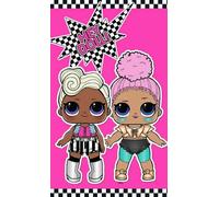 Lol Surprise Asciugamano 30x50cm per Ospiti Bambina Cotone