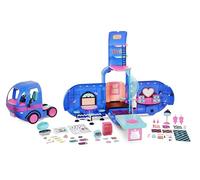 LOL Surprise Camper 4-in-1 Glamper di Moda, Con Oltre 55 Sorprese, Oltre 10 Aree di Ritrovo e Altro, Blu Elettrico, Serie OMG