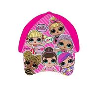 LOL SURPRISE Cappello Cappellino Bambina con Visiera e Retro con Velcro Regolabile - Rosa o Fucsia