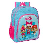 Zaino Scuola LOL Surprise Divas Azzurro 32 X 38 X 12 cm